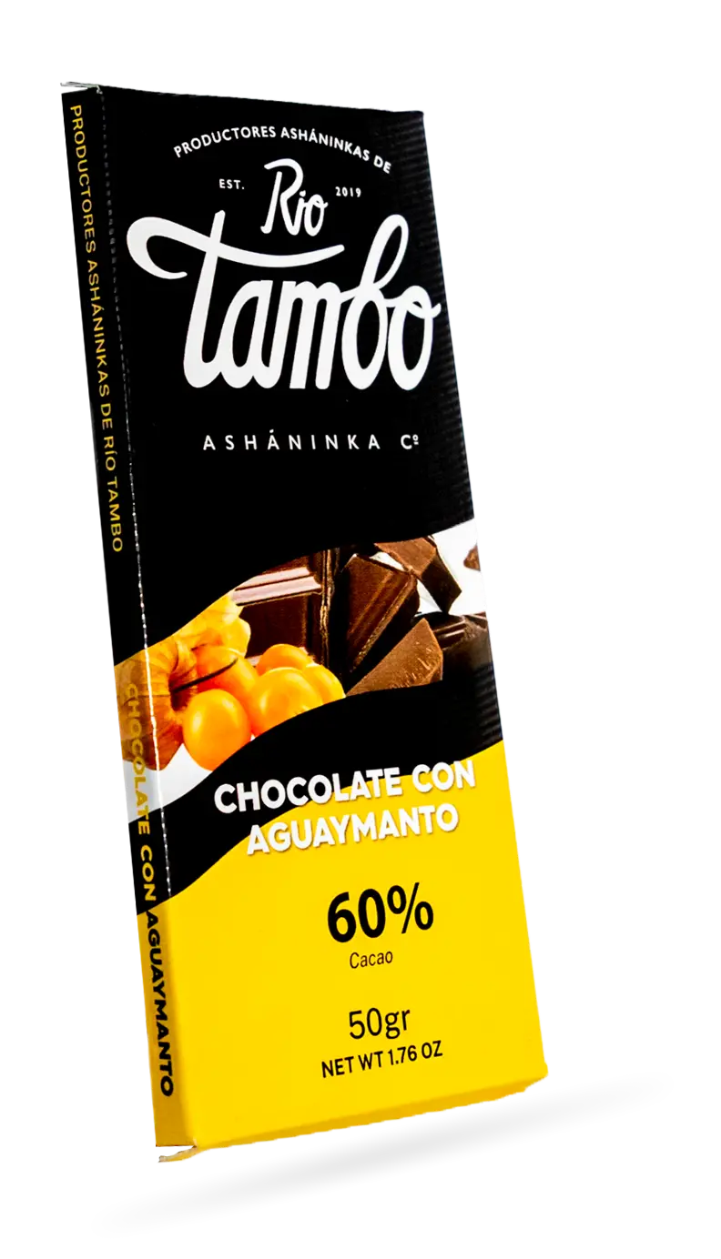 Chocolate con aguaymanto