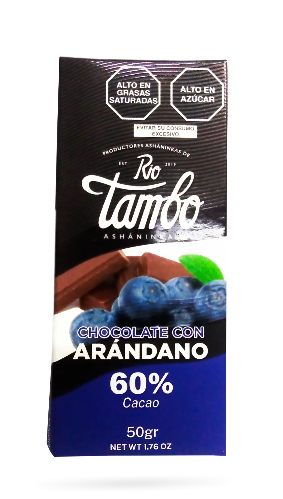 Chocolate con arándano