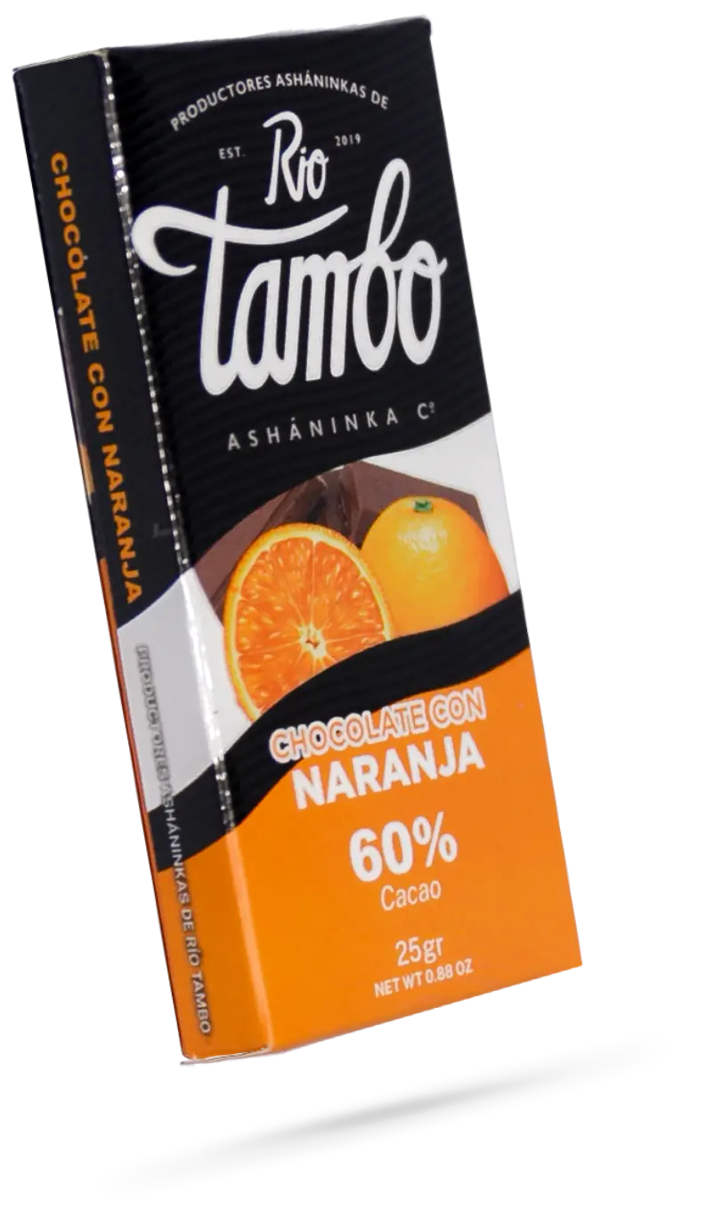 Chocolate con naranja